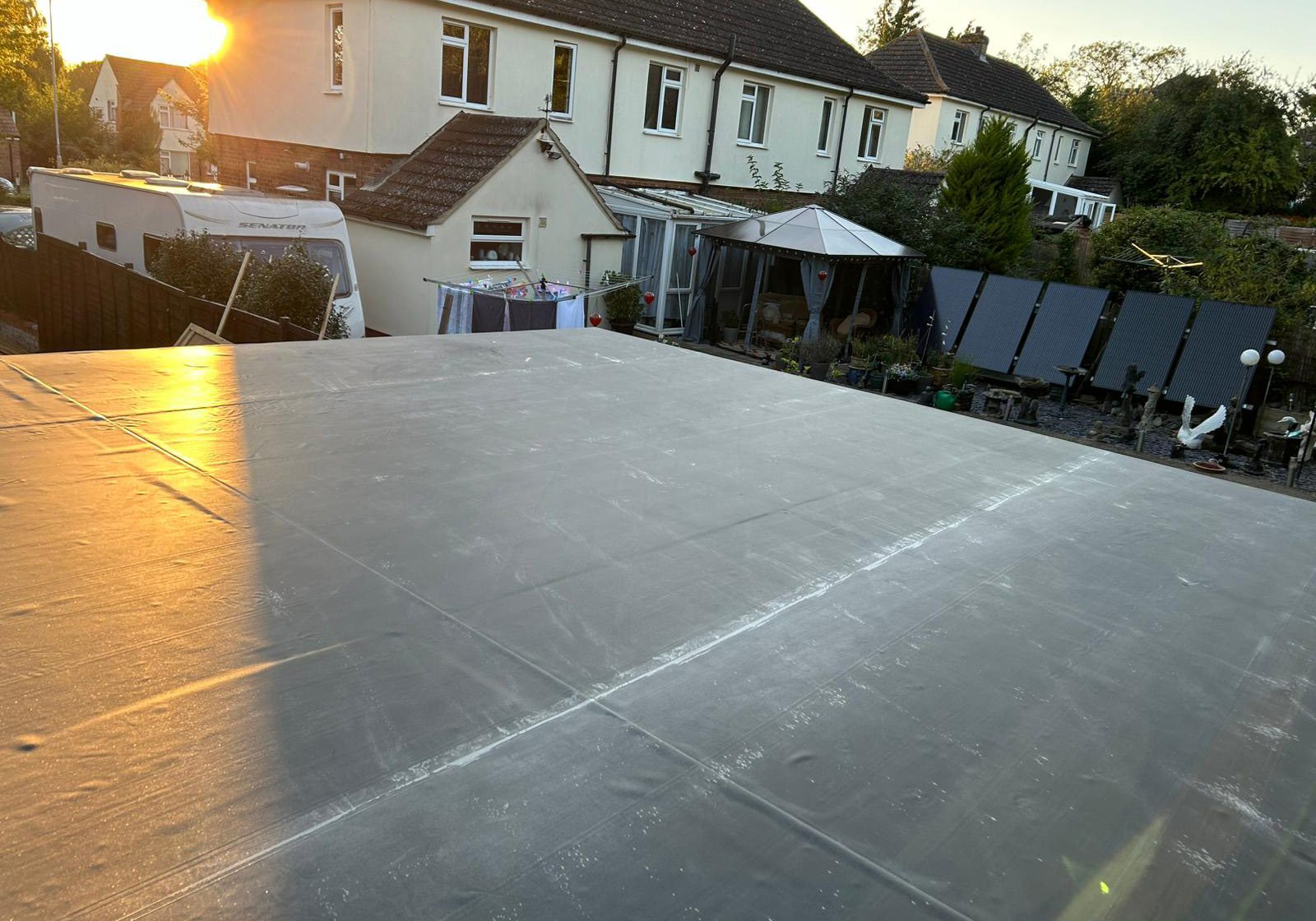 Epdm rubber roofs